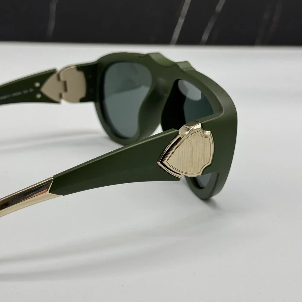 NEW BURBERRY BE4433U 413871 SUNGLASSES GREEN UNISEX BE4433U 4138/71 BURBERRY